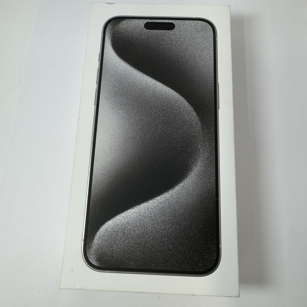 iPhone 15 15 Pro Max Retail Box